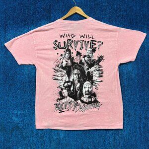 Bloody Disgusting x Terrifier Art the Clown Survive Tee L